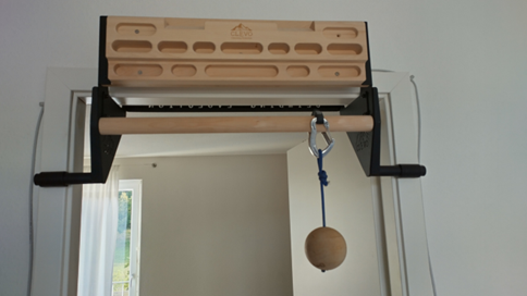 Clevo Door Hangboard mit Zusatzgriff