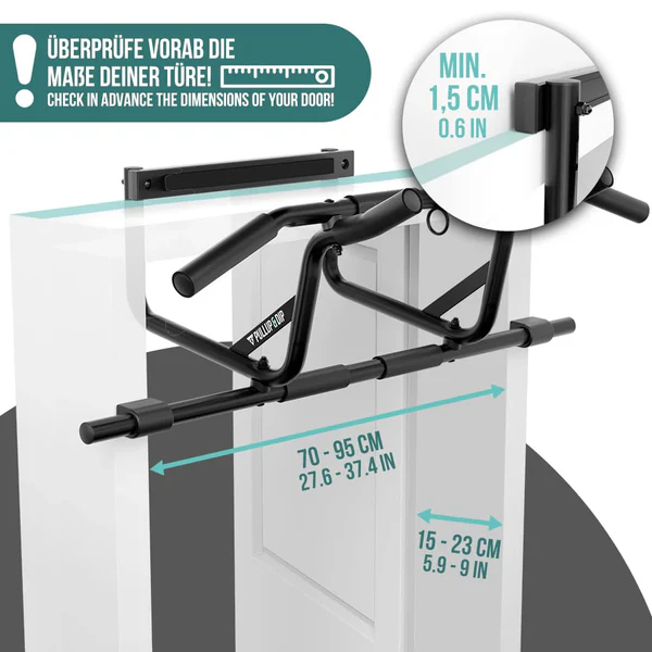 Klimmzugstange von PULLUP&DIP Test Erfahrungen