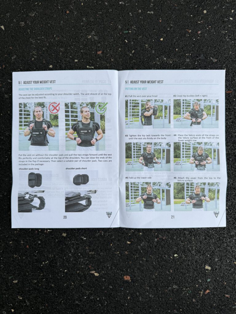 Gewichtsweste von PULLUP&DIP