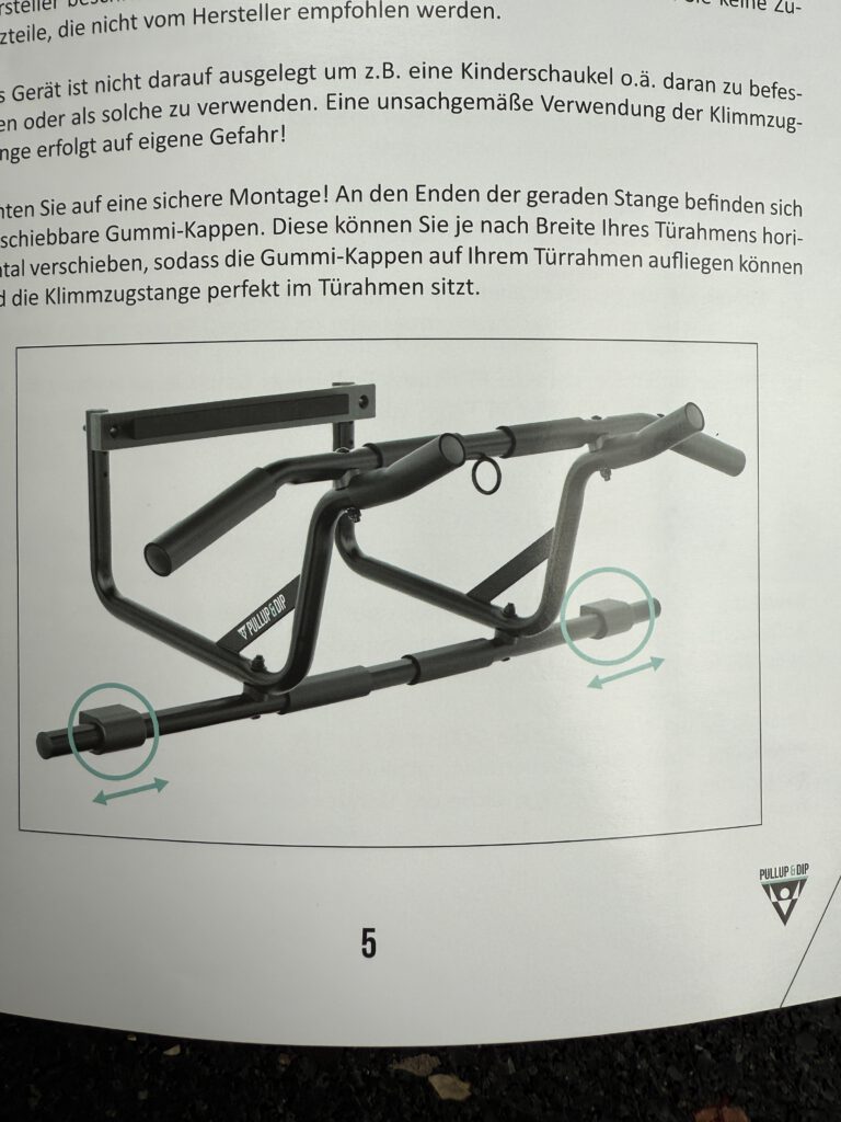 Klimmzugstange von PULLUP&DIP