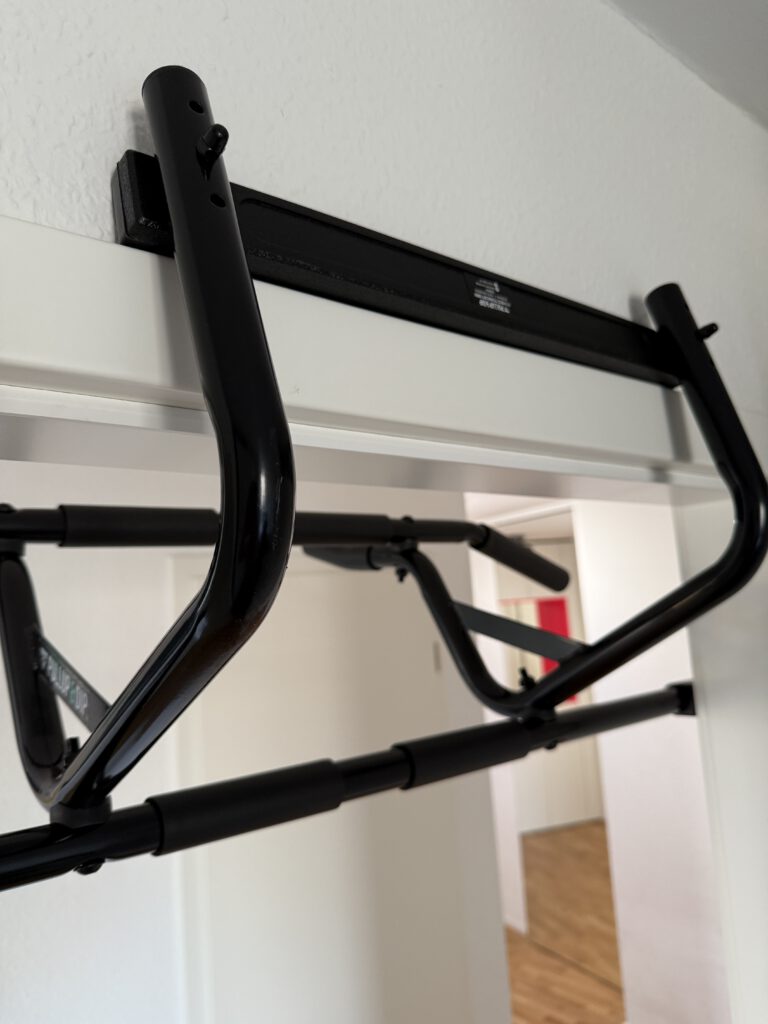 Klimmzugstange von PULLUP&DIP Test Erfahrungen