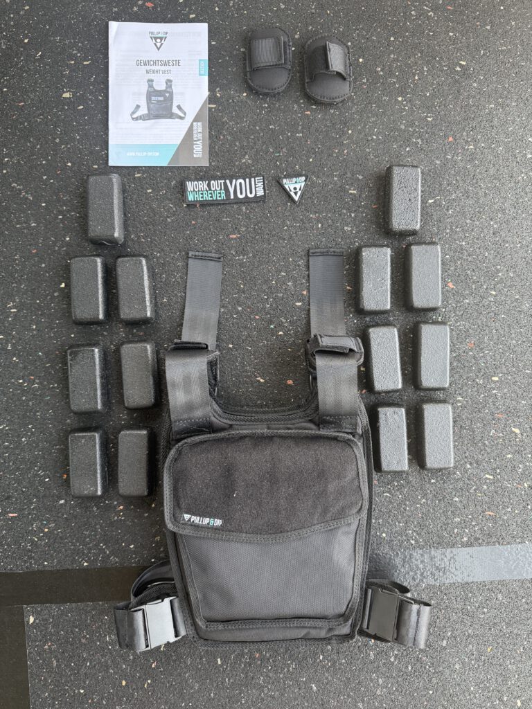 Gewichtsweste von PULLUP&DIP Test Erfahrungen