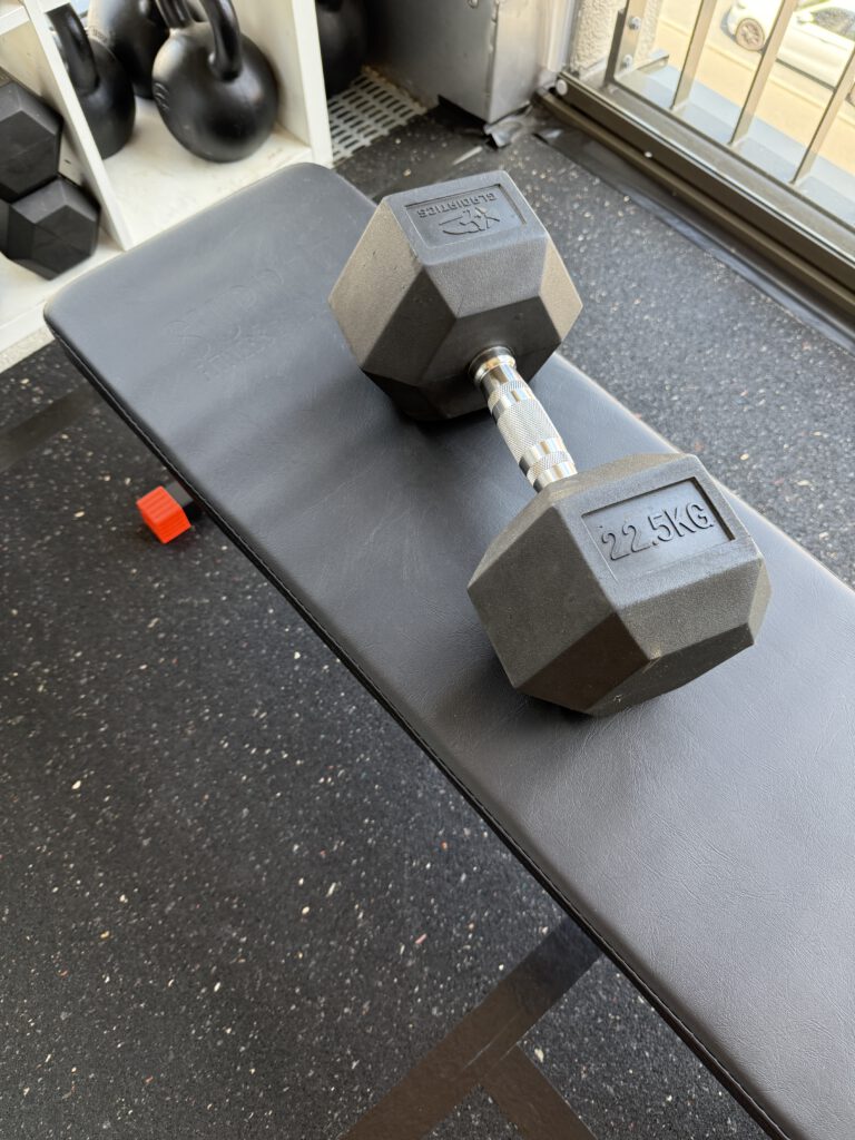 Hantelbank von SUPRFIT Flex Home Abdrücke