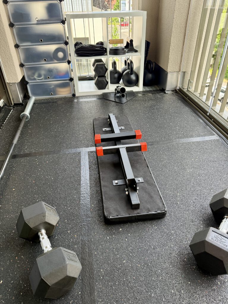 Hantelbank von SUPRFIT Flex Home Aufbau