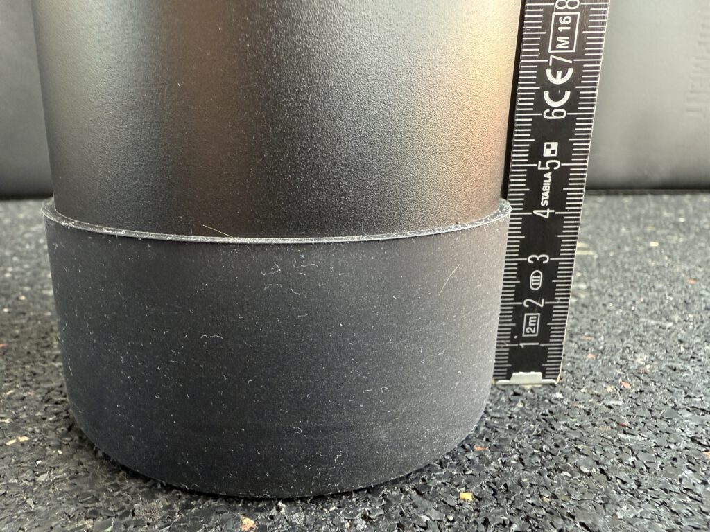 Barbell Jack Trinkflasche von ONO Test und Erfahrungen Maße Größe