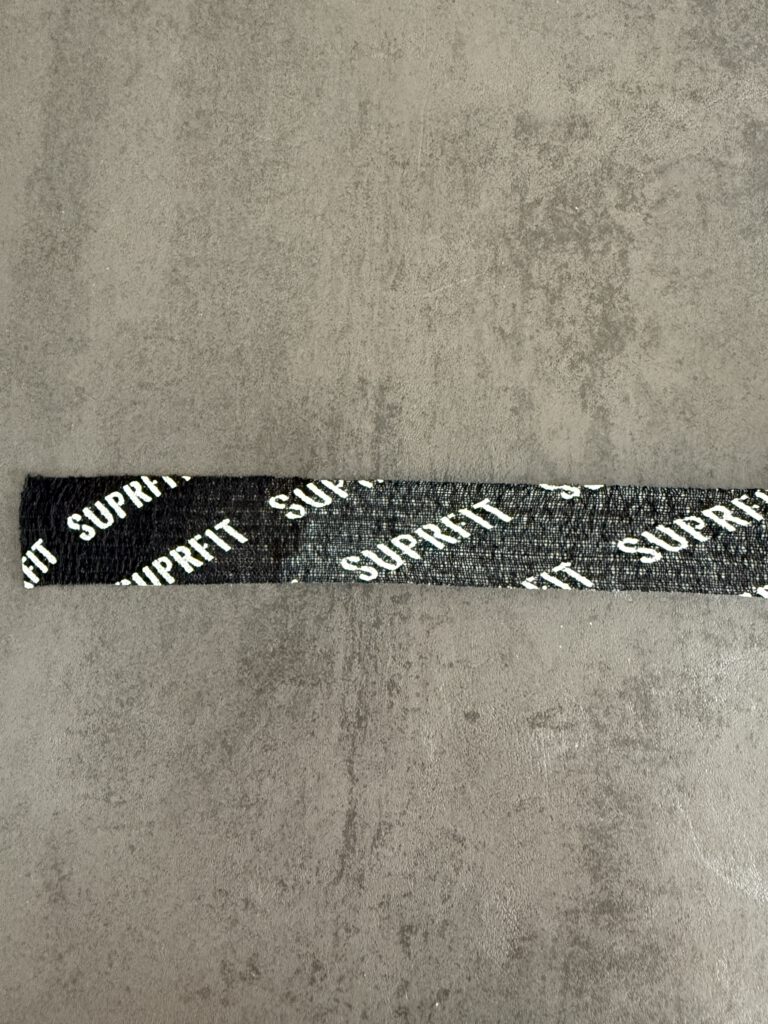 SUPRFIT Hook Grip Tape Rolle – Unterschied von entspanntem und gespanntem Obermaterial