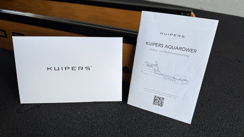 Kuipers AquaRower Test Erfahrungen Bedienungsanleitung